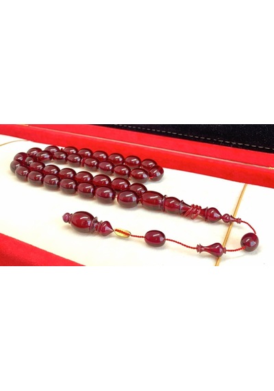 Ateş Kehribar Bordo Beyzi Model Çubuk B. Boy