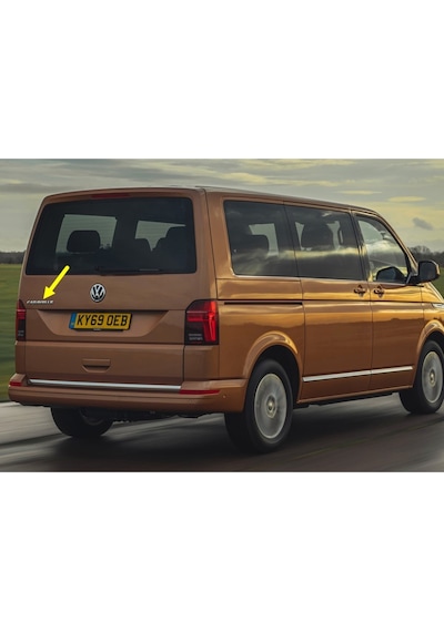 Vw Transporter T6.5 20-22 Bagaj Kapağı Caravelle Yazısı 7E9853687