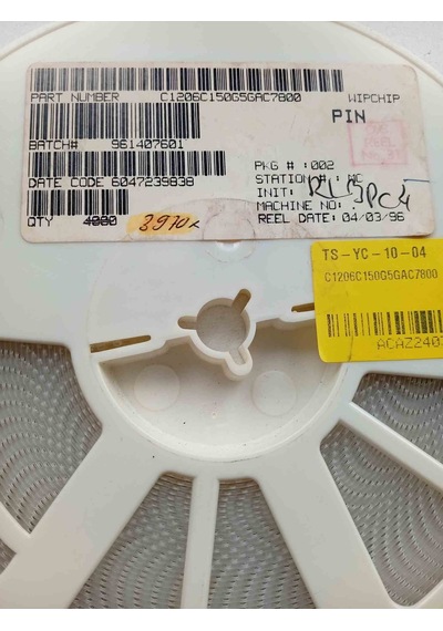 C1206c150g5gac7800 1000 Adet