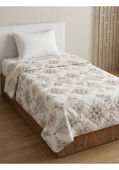 Tek Kişilik Pike 155x215 Cm Makinede Yıkanabilir Kapitone Pike Krem