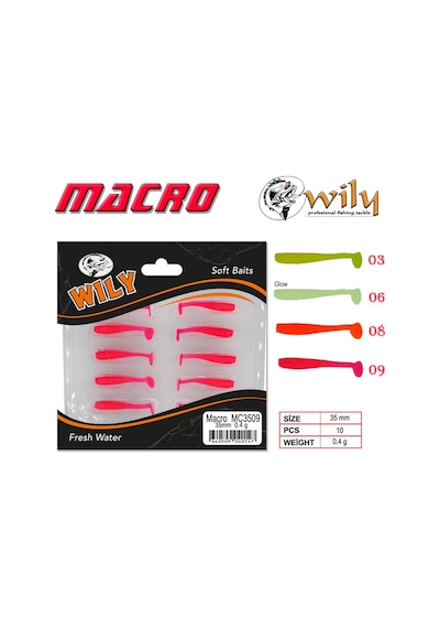 Wily Macro Lrf Silikon Yem 3.5 Cm 0.4 Gr (439392395)