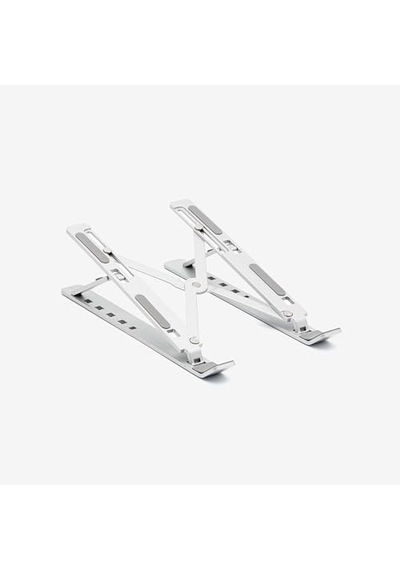 Fiigo Laptop Standı Katlanabilir Çok Fonksiyonlu Metal Grey