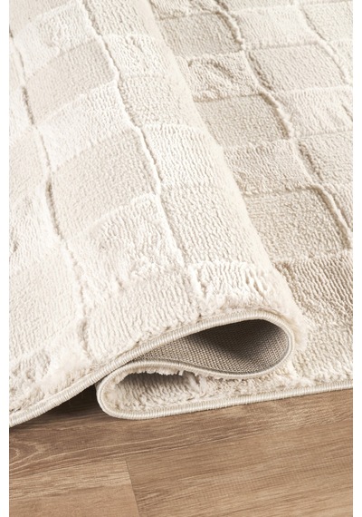 Kaşmir Halı 7/24 Plushy Todra Krem 200x290 Cm