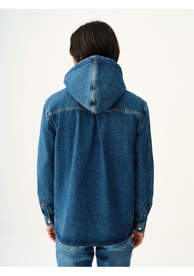 LOFT Oversize Fit Erkek Ceket Lf2038106 Q1.v1 Denim