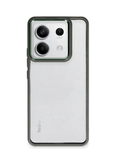 Xiaomi Redmi Note 13 Pro 5g Kılıf Power Silikon - Koyu Yeşil 0.2M-Çok Renkli