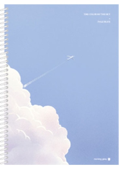 Morning Glory 1000 Çizgili Defter 25,2x17,8 Cm Uçak 10230-87179 Çok Renkli