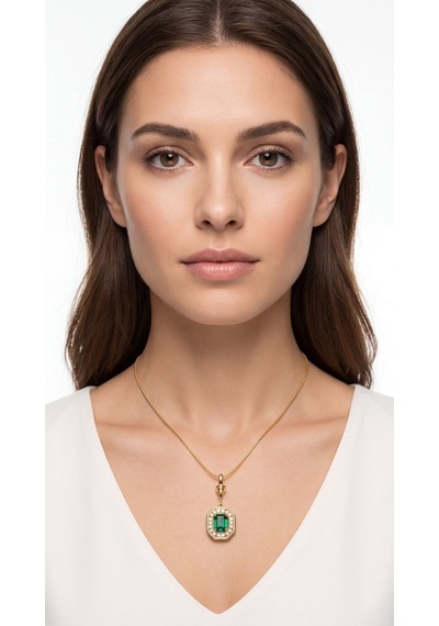 Emerra Classic Kolye Krem