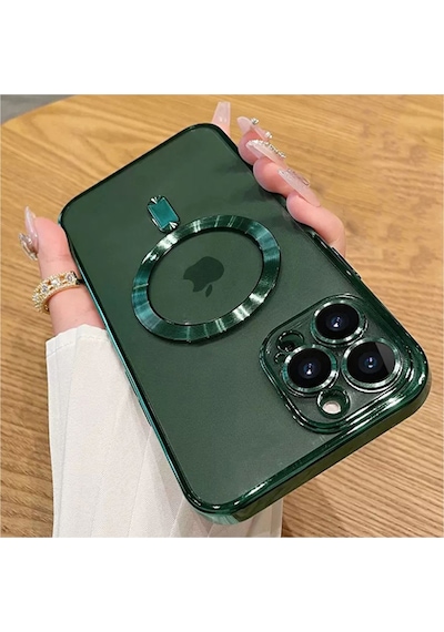 Apple Uyumlu iPhone 14 Pro Max Kilif Magsafe Sarj Özellikli Kamera Lens Koruma 563899754