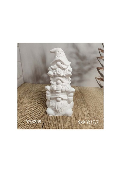 Yy3209 Üst Üste Burnuk Cüceler 17.7cm Silikon Kalıp Diğer
