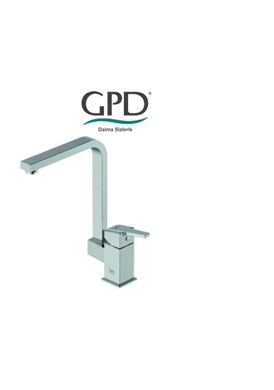 Gpd Ritmo MTE85 Tek Gövde  Eviye Bataryası