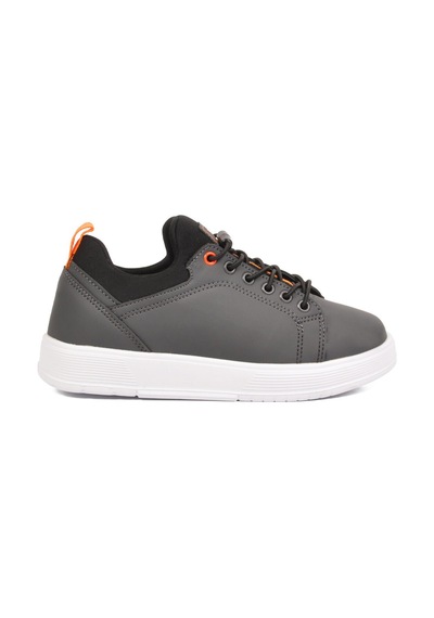 Füme Lastik Bağcıklı Erkek Çocuk Sneaker Çok Renkli