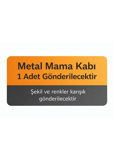 Krom Bıyık Yorgunluğu Yapmayan Kedi Köpek Mama Ve Su Kabı 1 Adet