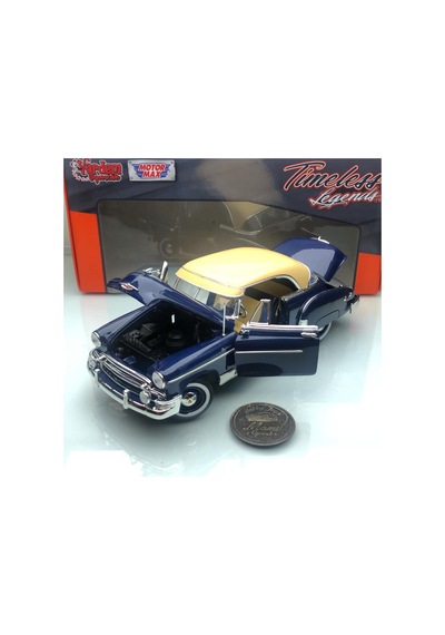 1950 Chevrolet Chevy Belair Blue 1 18 Olcek Motormax