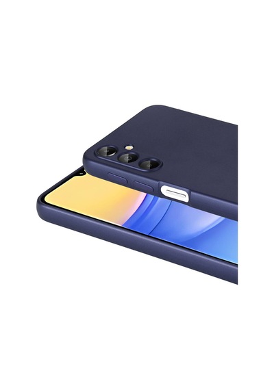Noktaks - Samsung Galaxy A25 Uyumlu - Kılıf Mat Soft Premier Silikon Kapak - Kırmızı