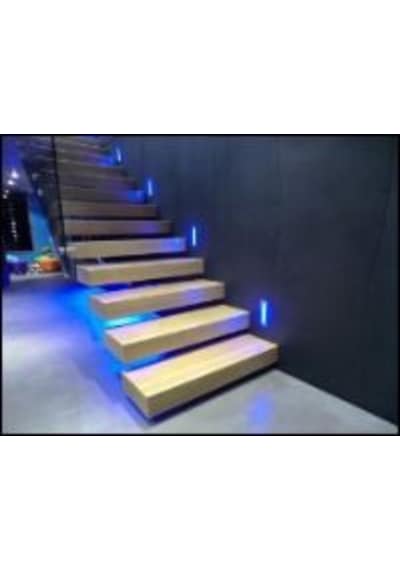 Dikdörtgen Sensörlü Mavi Işık Led Spot Merdiven Armatürü