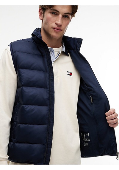 Tommy Hilfiger Erkek Marka Logolu Günlük Kullanıma Uygun Lacivert Yelek Dm0dm23232 C1g