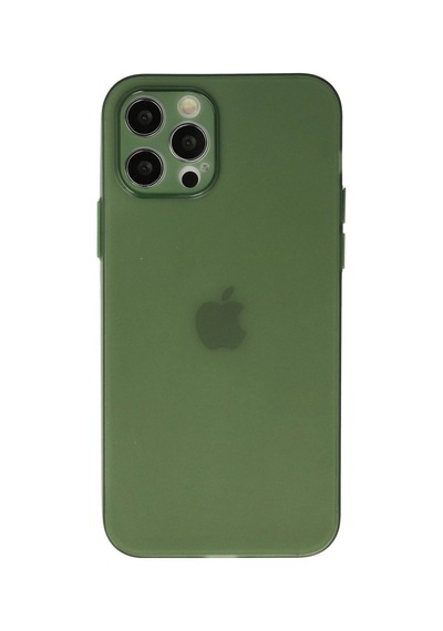 Apple iPhone Uyumlu 12 Pro Max Kılıf Puma Silikon - Yeşil Diğer