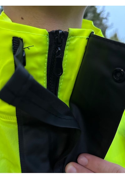 Geborgenheit Cepli Motorcu Motosiklet Yağmurluk Yeşil