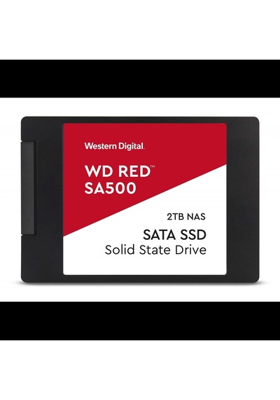 Wd Red Sa500, Wds200t2r0a, 2tb, 560/530, Server Ve Nas İçin Enterprise, 2,5" Sata, Ssd