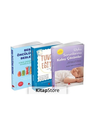 Bebek Sağlığı ve Gelişimi Seti - 3 Kitap Takım- Peta