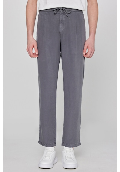 Wrangler Regular Fit Normal Bel Düz Paça Pantolon Erkek Pantolon W261016 793 Koyu Gri