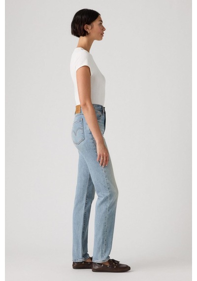 Levi's Wedgie Slim Tr In The Dust Med Indigo Kadın Jean-14288 Mavi