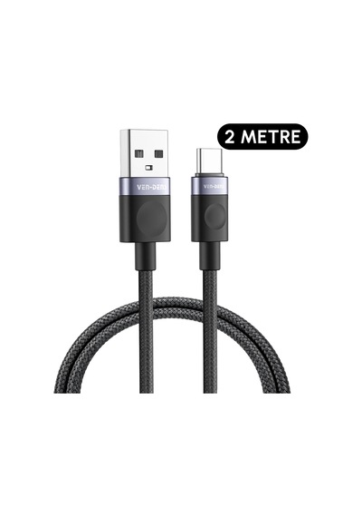 Ven-dens Vd-dcm03 Premium Usb-c Pd Hızlı Şarj Kablosu - 2 Metre