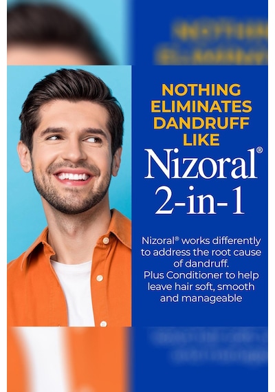Nizoral 2'si 1 Arada Kepek Karşıtı Şampuan Ve Saç Kremi 400ml