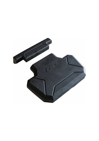 GP Kompozit Universal 21X20cm Plastik Çanta Pedi Siyah