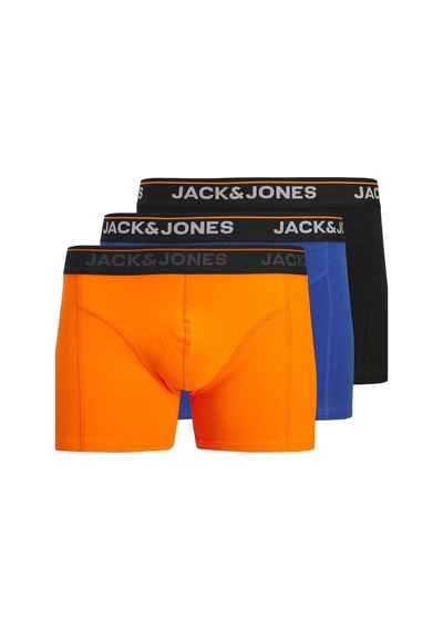 Jack & Jones Jactheodore Solid Trunks 3 Lü Paket Erkek Boxer Seti Mavi Jack & Jones Jactheodore Solid Trunks 3 Lü Paket Erkek Boxer Seti Mavi