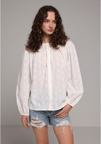 Colin's Colins Fashion Fit Kadın Beyaz Gömlek Cl1078945 Q1.v1 Wht