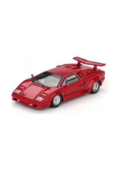 Özel Tasarım 64 Countach 25. Yıl Kırmızı Çok Renkli