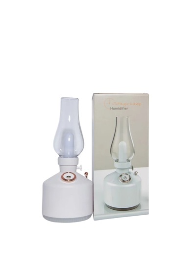 Hubrendy Tekno Led Işıklı Vintage Hava Nemlendirici Aromaterapi Difüzörü Usb Şarjlı
