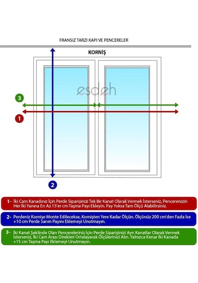 Lazer Kesim Stor Perde - Kalın Mat Model (471164729)