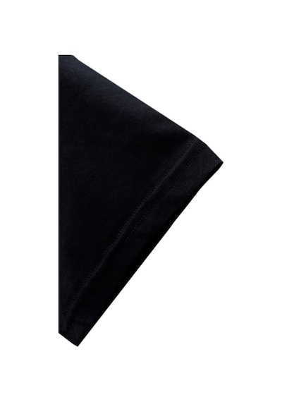 Warior T-shirt %100 Pamuklu Siyah Penye Basic Erkek Tişört Siyah