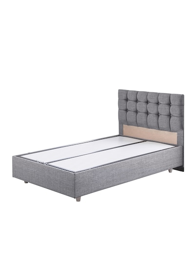 Venedik İkili Set, Venedik Baza Başlık Seti - Açık Gri 90 x 200