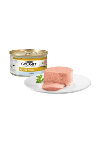 Purina Gourmet Gold Kıyılmış Ton Balıklı Konserve Kedi Maması 85 G