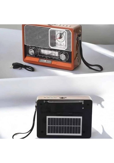 Everton Rt-306 Ahşap Nostaljik Radyo Bluetooth, Fm/am/sw, Usb, Aux Ve Sd Kart