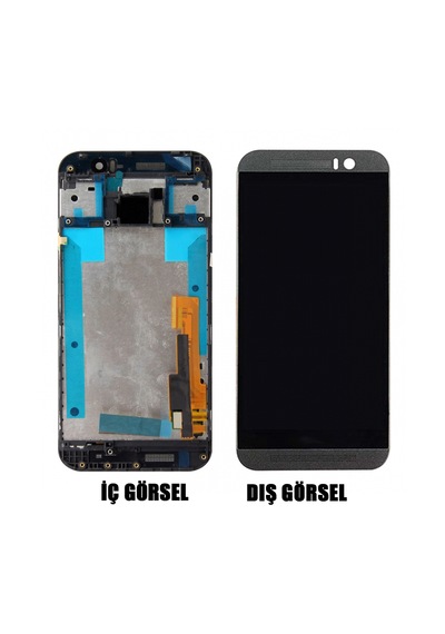 Teknonet Htc One M9 Uyumlu Lcd+dokunmatik+çıtalı - Siyah