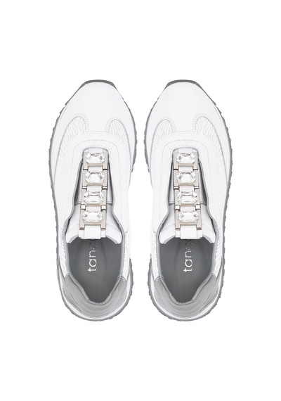 Tamer Tanca Kadın Hakiki Deri Beyaz Sneakers & Spor Ayakkabı 1201 4016 Bn Ayk Y26 Beyaz
