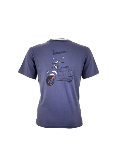 Piaggio Vespa T-shirt - Sei Giorni Lacivert / Pıaggıo