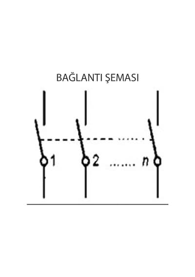 Açma Kapama Anahtar Geniş Işıklı Şalter S12111