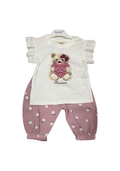 Babydoll 2li Takım Sani Pembe