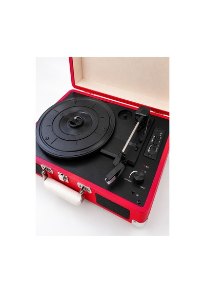 8753tknd Retro Bavul Pikap Dahili Hoparlörlü Aux Usb Sd Kart Ve Bluetooth Bağlantılı Taşınabilir Tas Çok Renkli