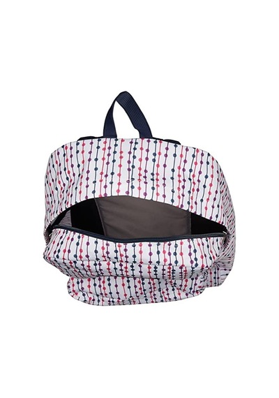 Jansport Superbreak Renkli Noktalı Sırt Çantası Beyaz