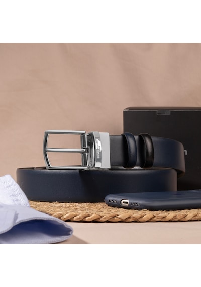 Pierre Cardin Çift Yönlü Deri Kemer En 3,5cm Pc-cift01 Siyah - Kahverengi
