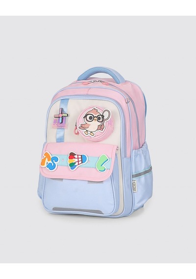 Ççs Kids Premium Okul Çanta Seti 3'lü İlkokul Ortaokul Sırt Çantası Termal Beslenme Çantası Kalemlik Pembe 51979