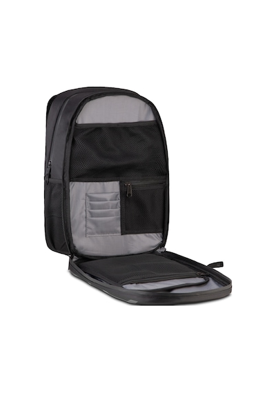 Casper Excalibur 16" Siyah Laptop Sırt Çantası (Gri Logolu)