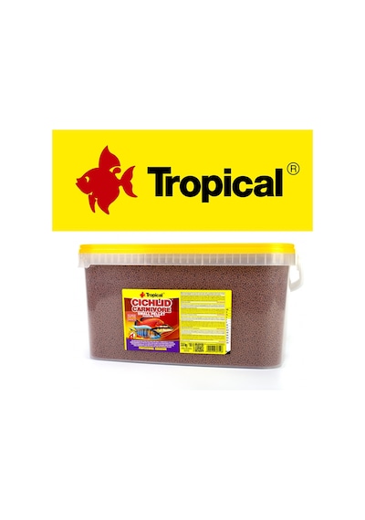 Tropical Cichlid Carnivore Small Pellet 1000 Gram Küçük Granül Ba
