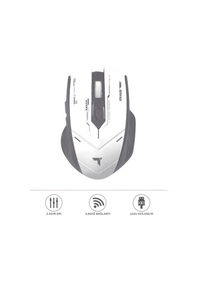 Tm-20 Çift Modlu Kablosuz Oyuncu Mouse Fare -